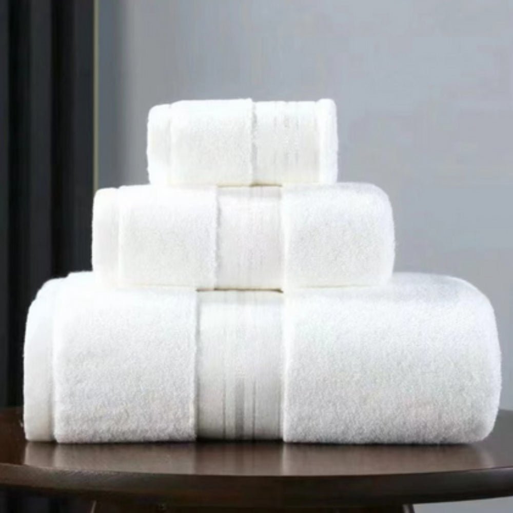 Orion – Serviettes de Bain en Coton Égyptien Douces et Absorbantes