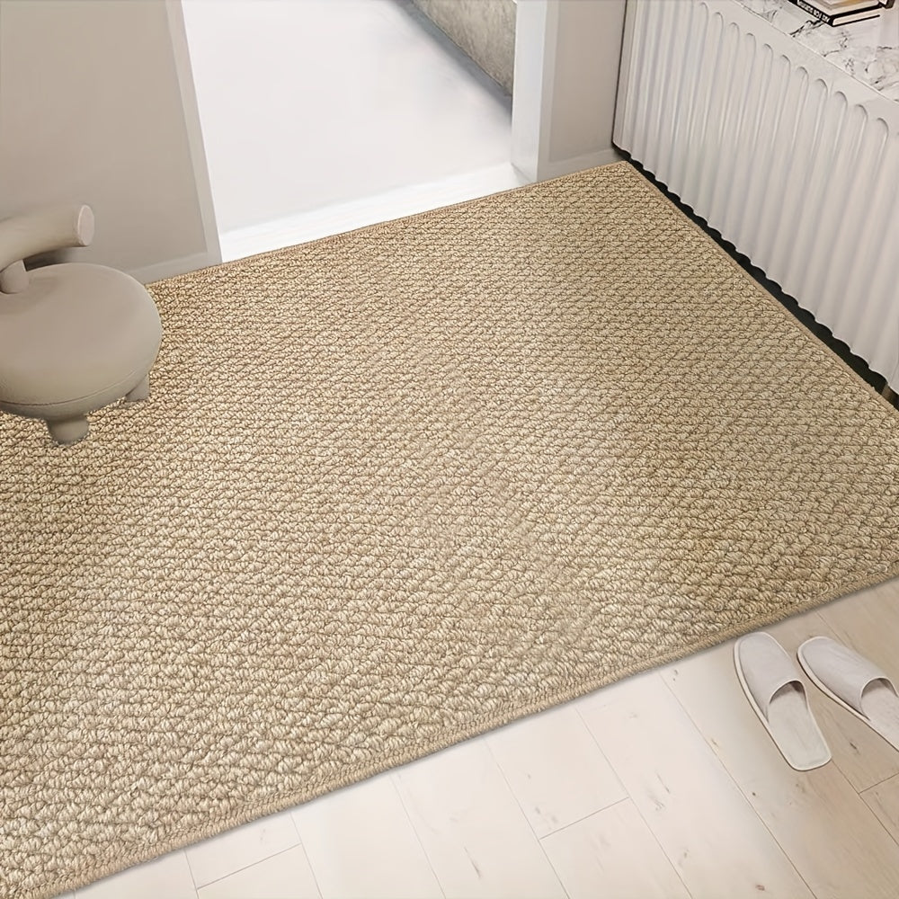 Machine Washable Absorbent Non-Slip Polypropylene Entrance Mat for Hallway and Foyer