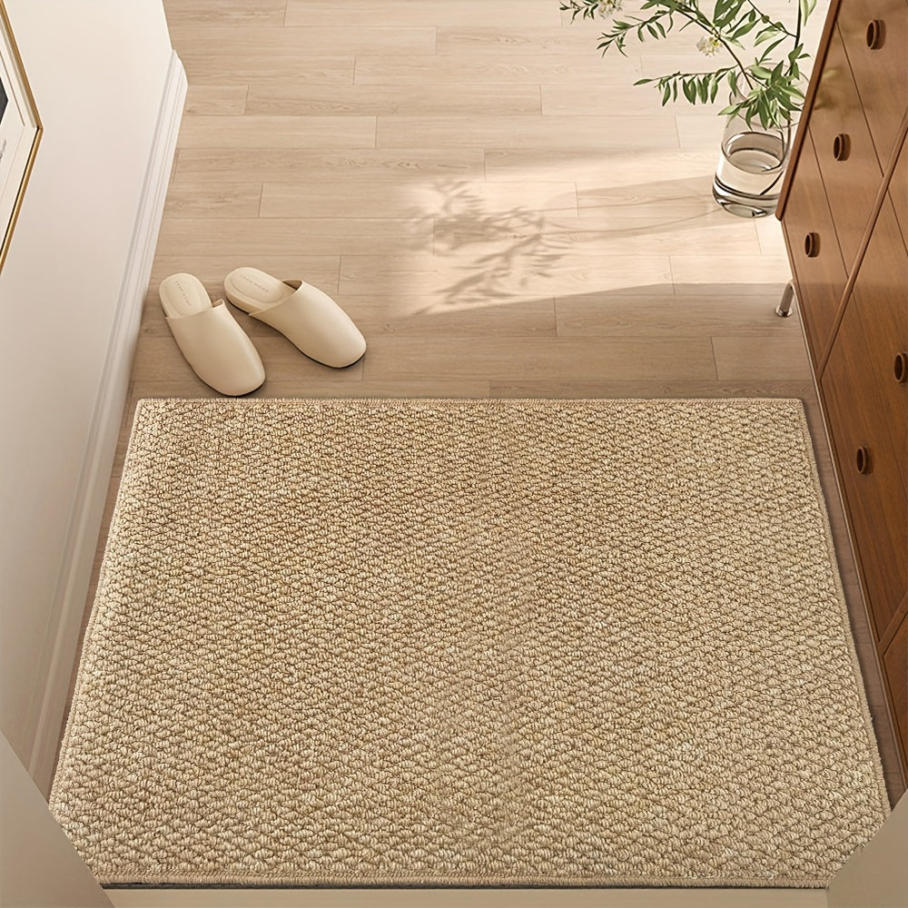 Machine Washable Absorbent Non-Slip Polypropylene Entrance Mat for Hallway and Foyer