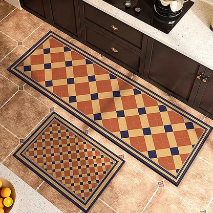 Terra – Tapis de Cuisine Antidérapant en Textile Texturé et Confortable