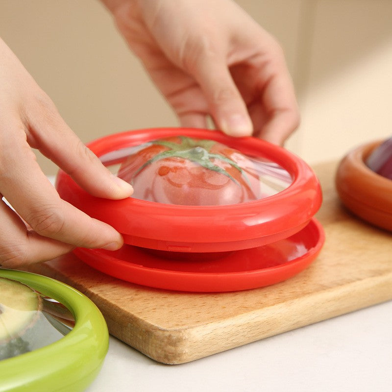 Couvre-Aliments Réutilisables pour Frigo, Couvercles Hermétiques en Silicone pour Fruits et Légumes Coupés, sans BPA, Lavables