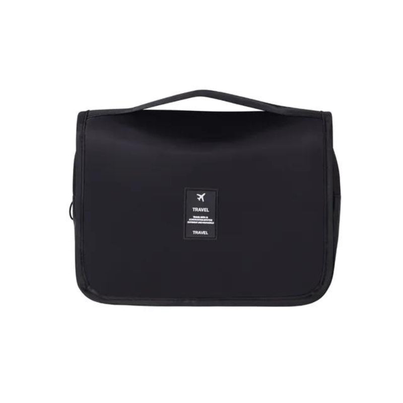 VoyageMate – Trousse de Toilette Pliable et Suspendable