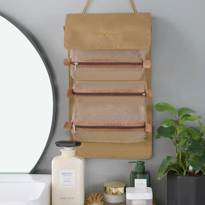 VoyageMate – Trousse de Toilette Pliable et Suspendable