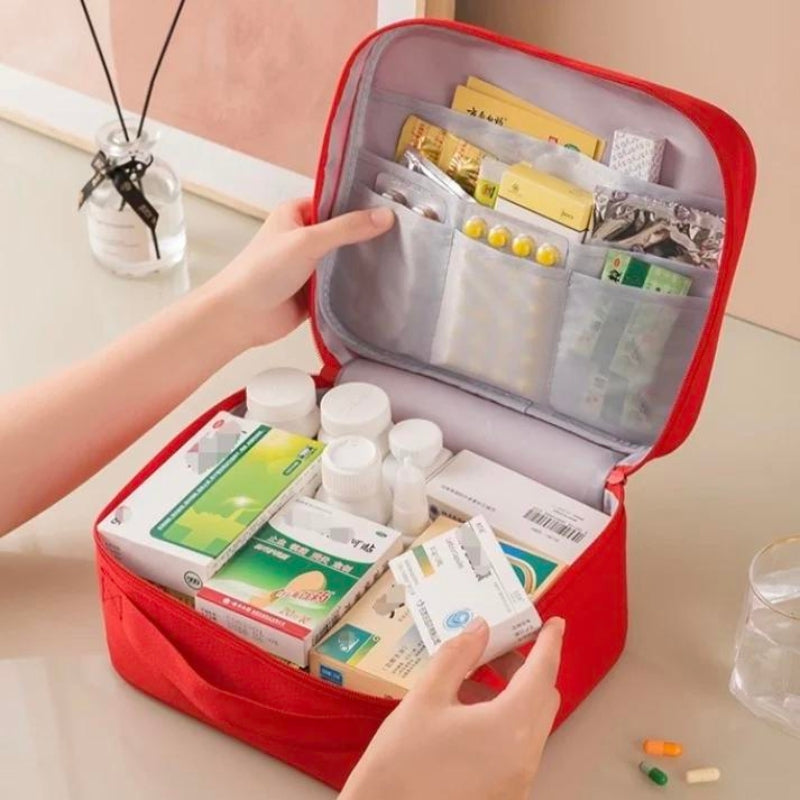MediTravel – Trousse De Médicaments Compacte Et Organisée