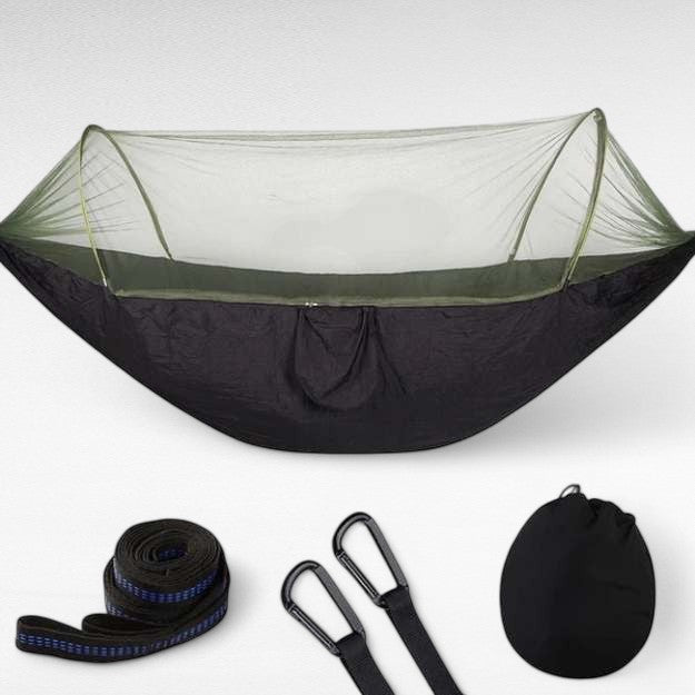 Sylviane – Hamac Ultra-Léger avec Moustiquaire et Installation Rapide