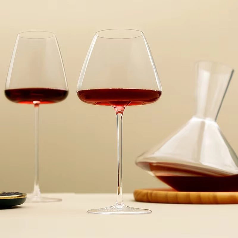 Velora – Verres à Vin et Champagne en Cristal Soufflé Main Élégants et Raffinés