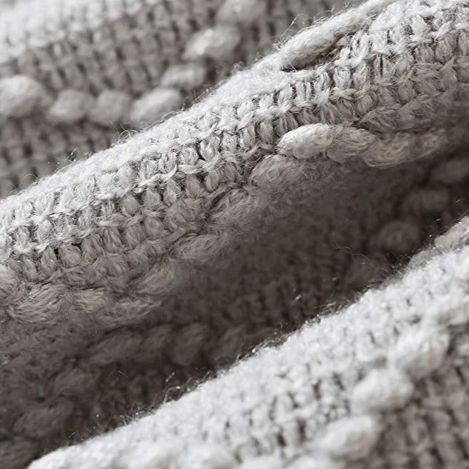 Velora – Plaid Tissé Artisanale Doux et Élégant