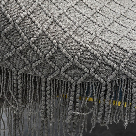 Velora – Plaid Tissé Artisanale Doux et Élégant