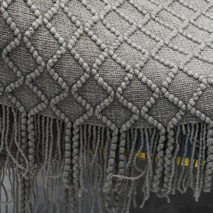 Velora – Plaid Tissé Artisanale Doux et Élégant