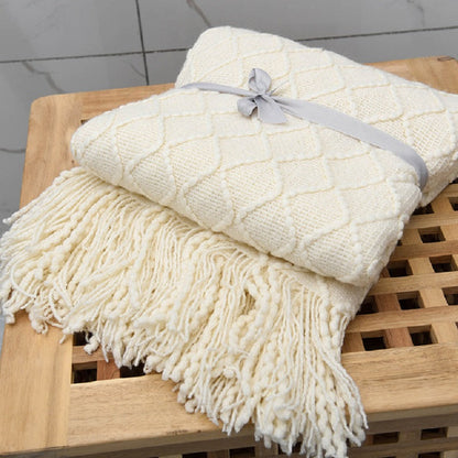 Velora – Plaid Tissé Artisanale Doux et Élégant